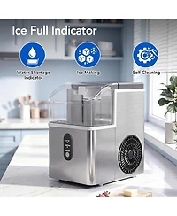 Cowsar Nugget Ice Maker 35 Lbs Per Day Self Cleaning