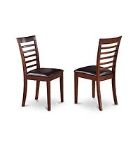 East West Furniture 5 Piece Kitchen dinette set with a Dining Table and 4 Dining Chairs