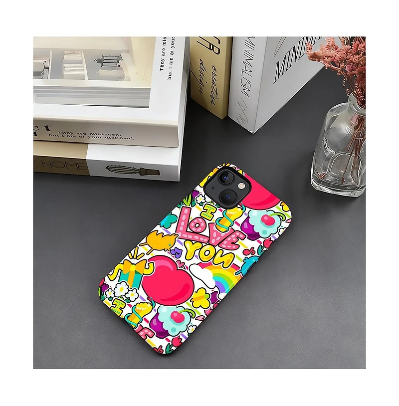 Lisen Candy Love Pop 2-Layer Durable Phone Case for Apple iPhone 17 Pro Max