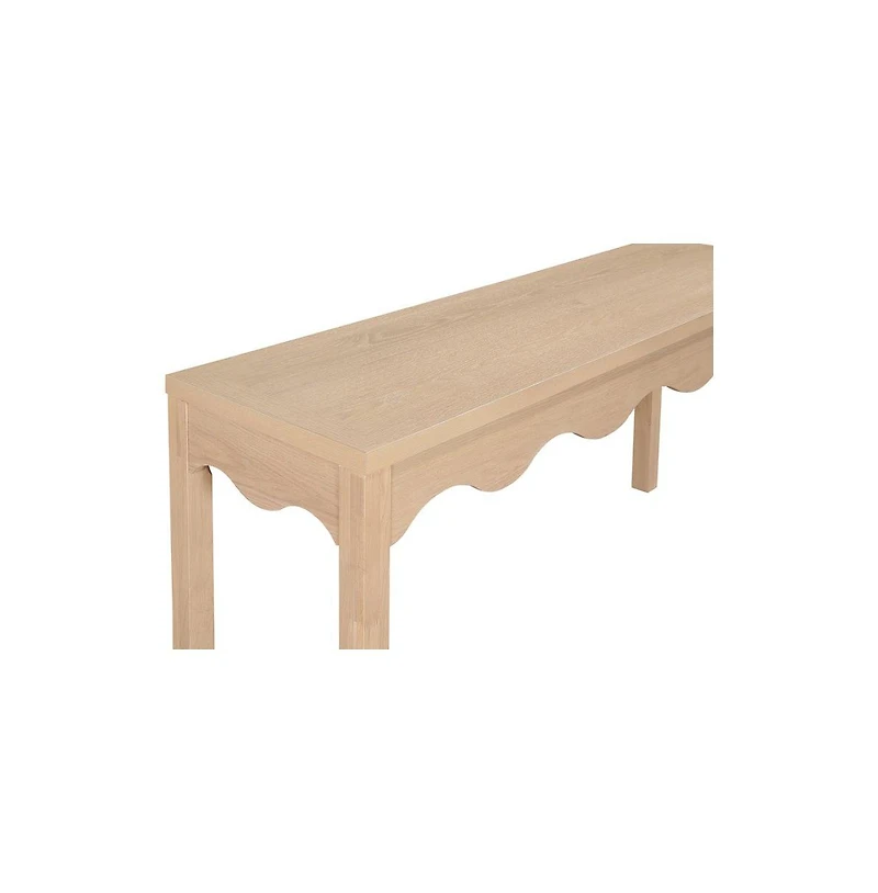 Meridian Furniture Fiora Natural Console Table