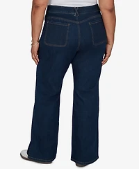 Ruby Rd. Plus Flare Mid-Rise Jeans
