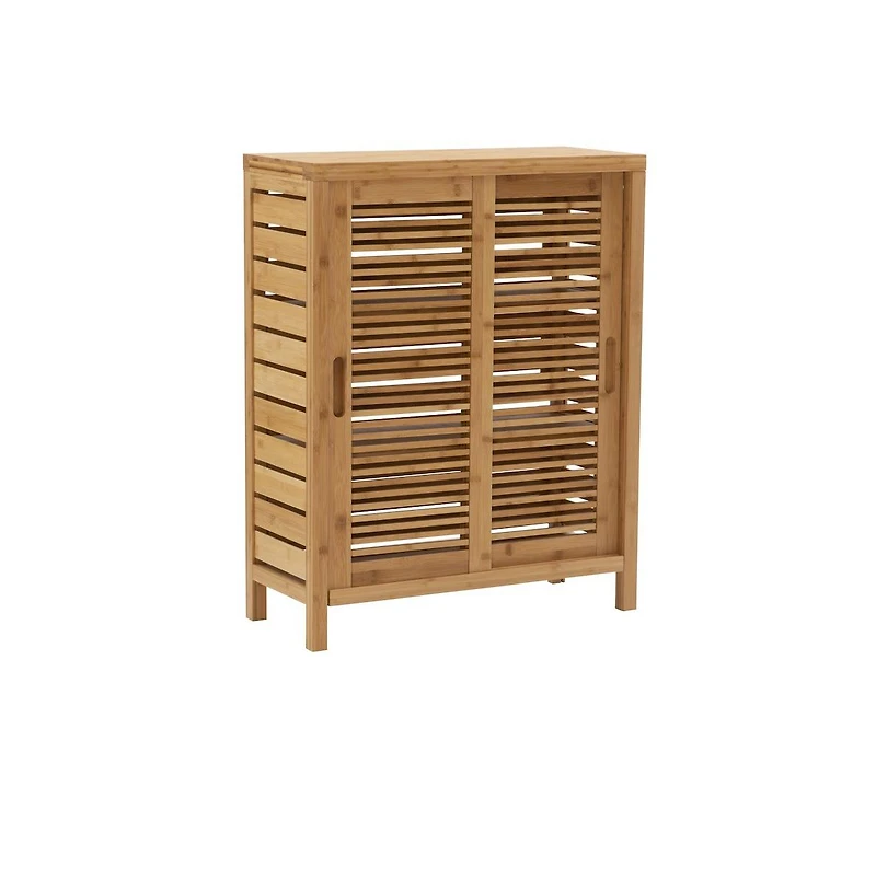 Linon Bracken Two Door Floor Cabinet