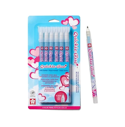 Sakura 6-Piece Quickie Liquid Glue Pen Set