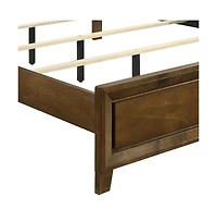 New Classic Furniture Ballard Wood Panel Bed in Walnut