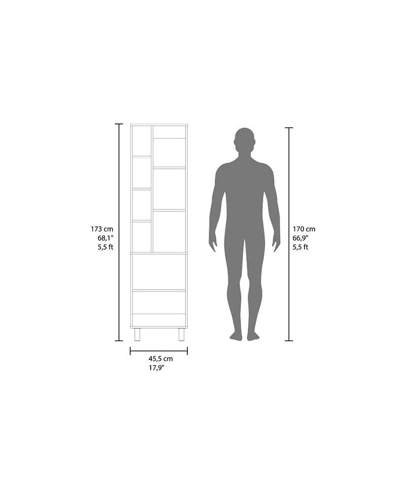 We Have Furniture Delta Storage Cabinet, Bathroom, White
