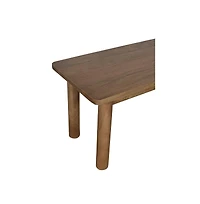 Jofran Bodhi 50" Rustic Solid Wood Dining Bench