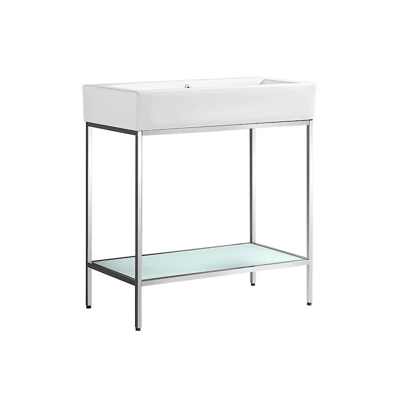 Swiss Madison Pierre Single, Freestanding, Open Shelf