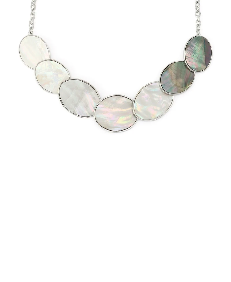 Robert Lee Morris Soho Imitation Pearl Bib Necklace