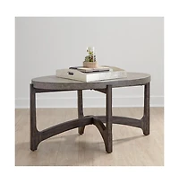 Liberty Furniture Oval Cocktail Table