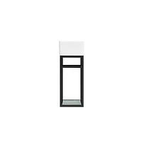 Swiss Madison Pierre 19.5 Single, Metal Frame, Open Shelf, Bathroom Vanity
