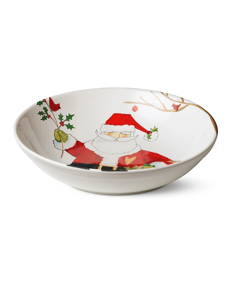 Certified International Santa Delight 13" Serving Bowl