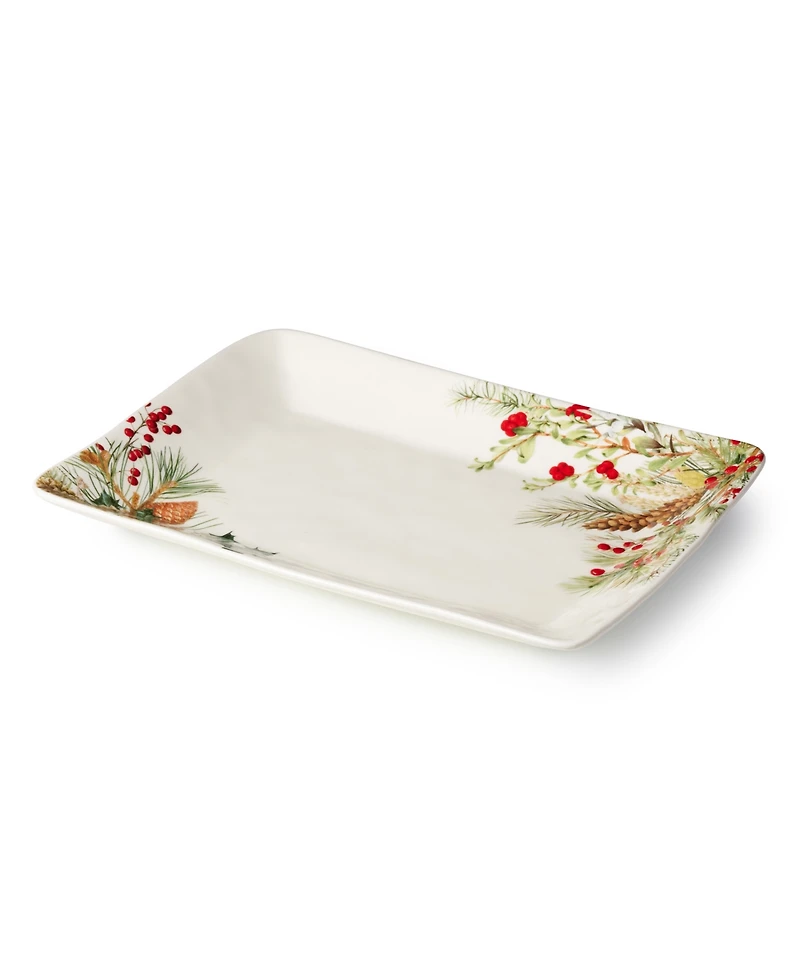 Certified International Woodland 14" Rectangular Platter