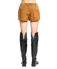 Central Park West Women's Odessa Genuine Suede Short