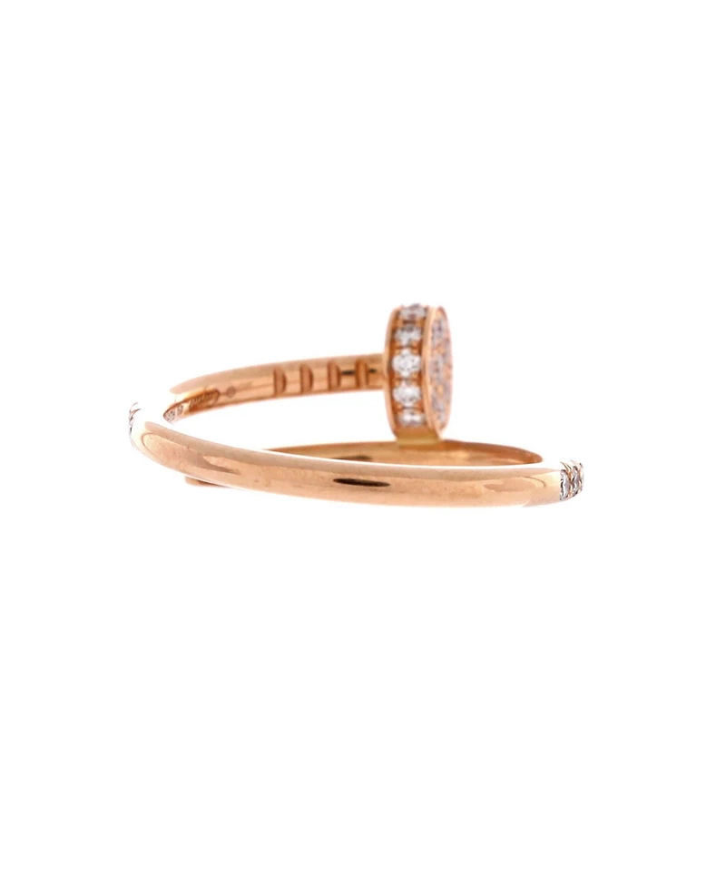 Pre-Owned Cartier Juste un Clou Paved Ring