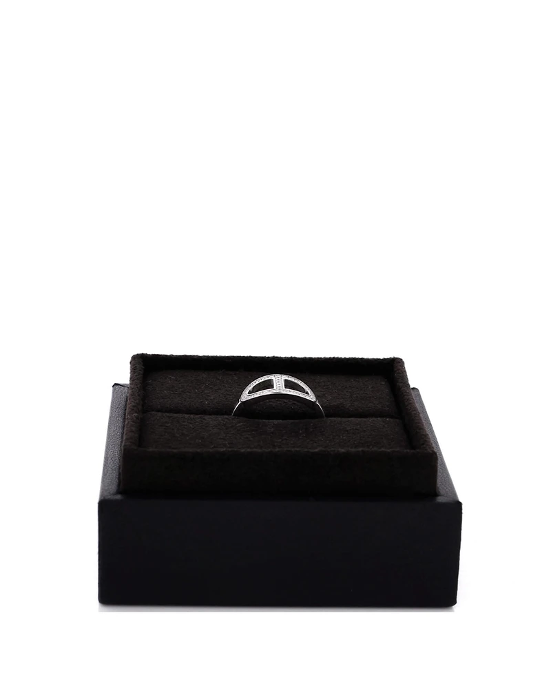 Pre-Owned Hermes Chaine d'Ancre Contour Ring