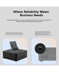 Msi Cubi Nuc Ai+ 2MG Business Mini Desktop, Intel Core Ultra 7 258V, Intel Arc 140V, 32GB Ram, 2TB Ssd, Wi-Fi 6, Win11 Pro, Black