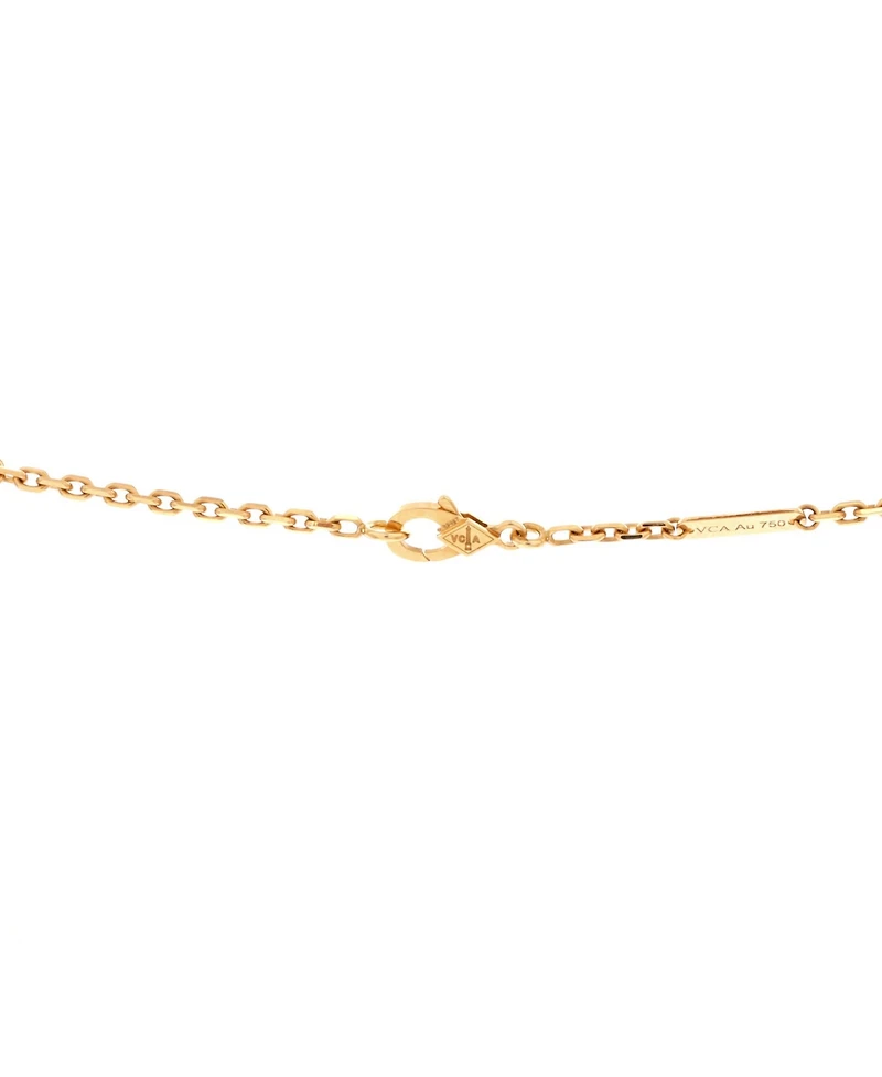 Pre-Owned Van Cleef and Arpels Byzantine Alhambra Pendant Necklace