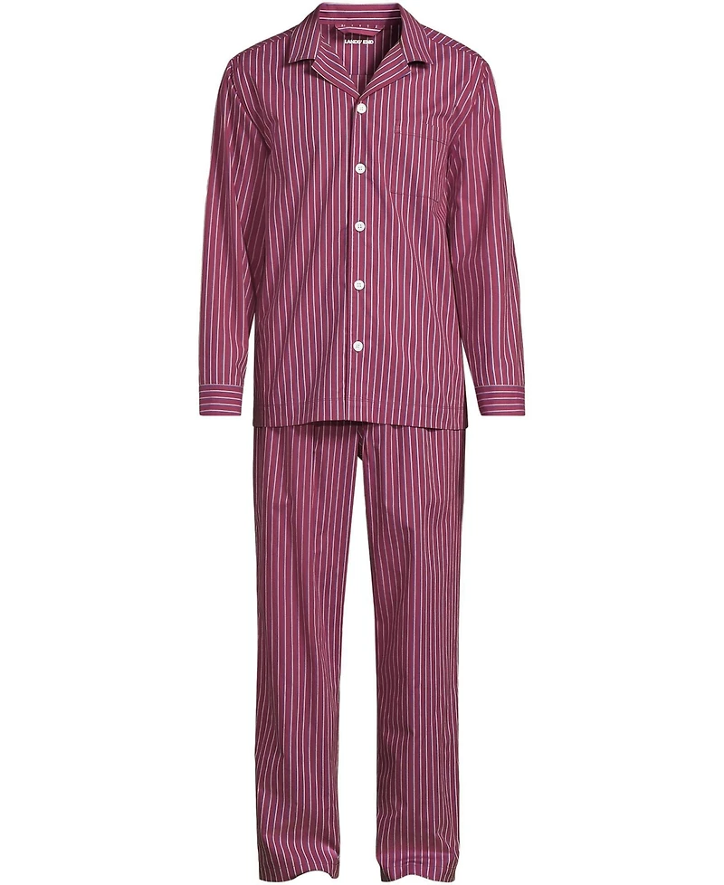 Lands' End Men's Long Sleeve Essential Pant Pattern Set