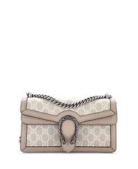Pre-Owned Gucci Small Dionysus Bag Gg Coated Canvas with Leather