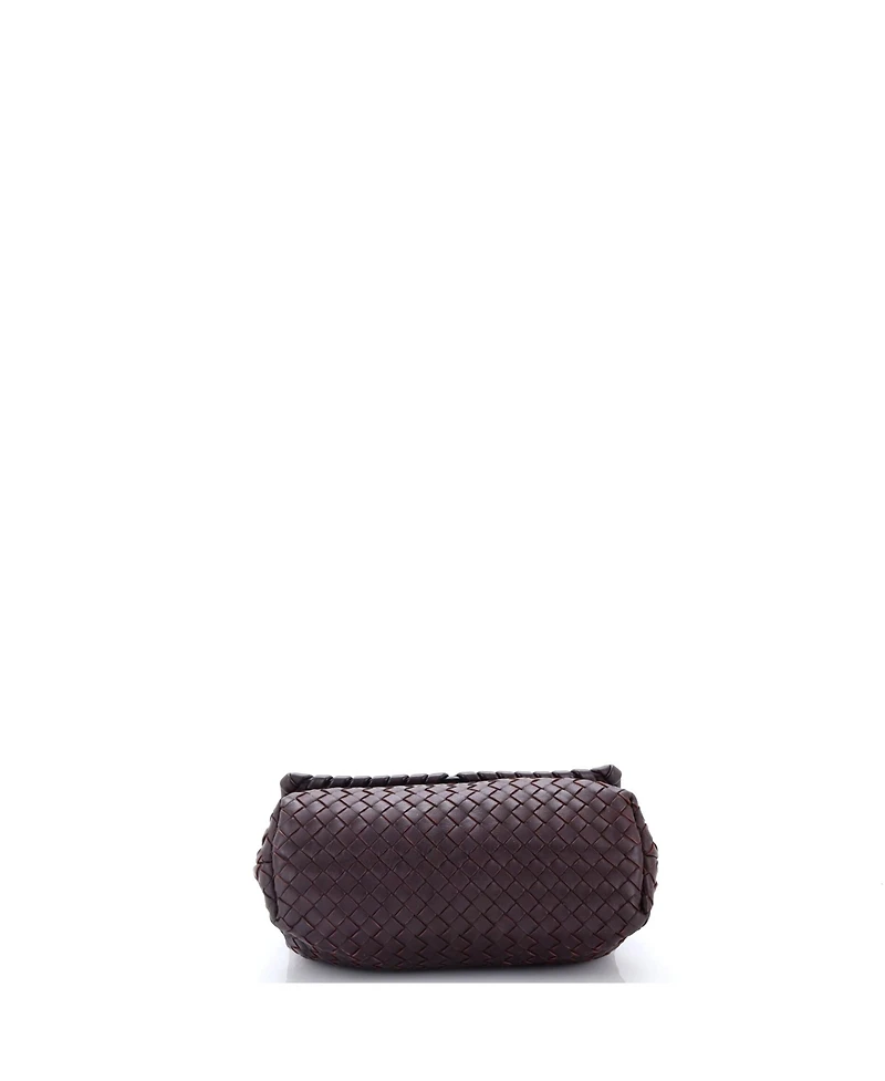 Pre-Owned Bottega Veneta Baby Olimpia Crossbody Bag Intrecciato Nappa