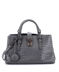 Pre-Owned Bottega Veneta Small Roma Bag Intrecciato Nappa