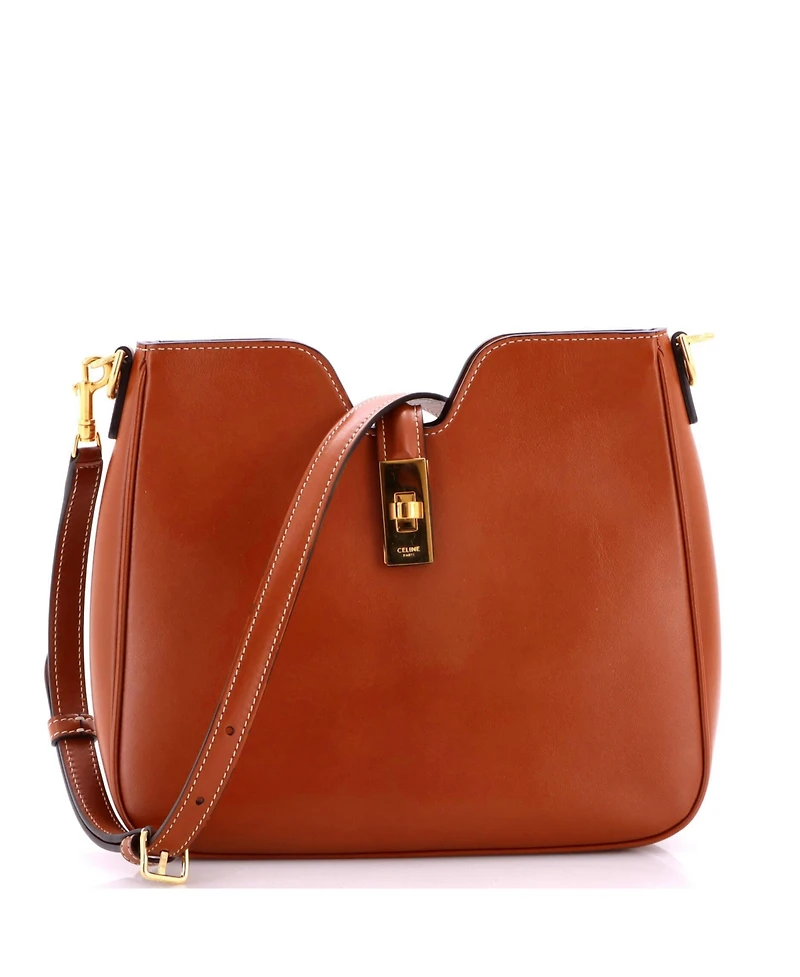 Pre-Owned Celine Small Camille 16 Soft Shoulder Bag Leather