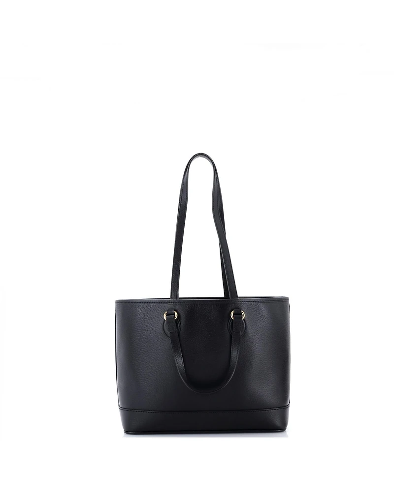 Pre-Owned Gucci Small Ophidia Top Handle Shopping Tote Leather
