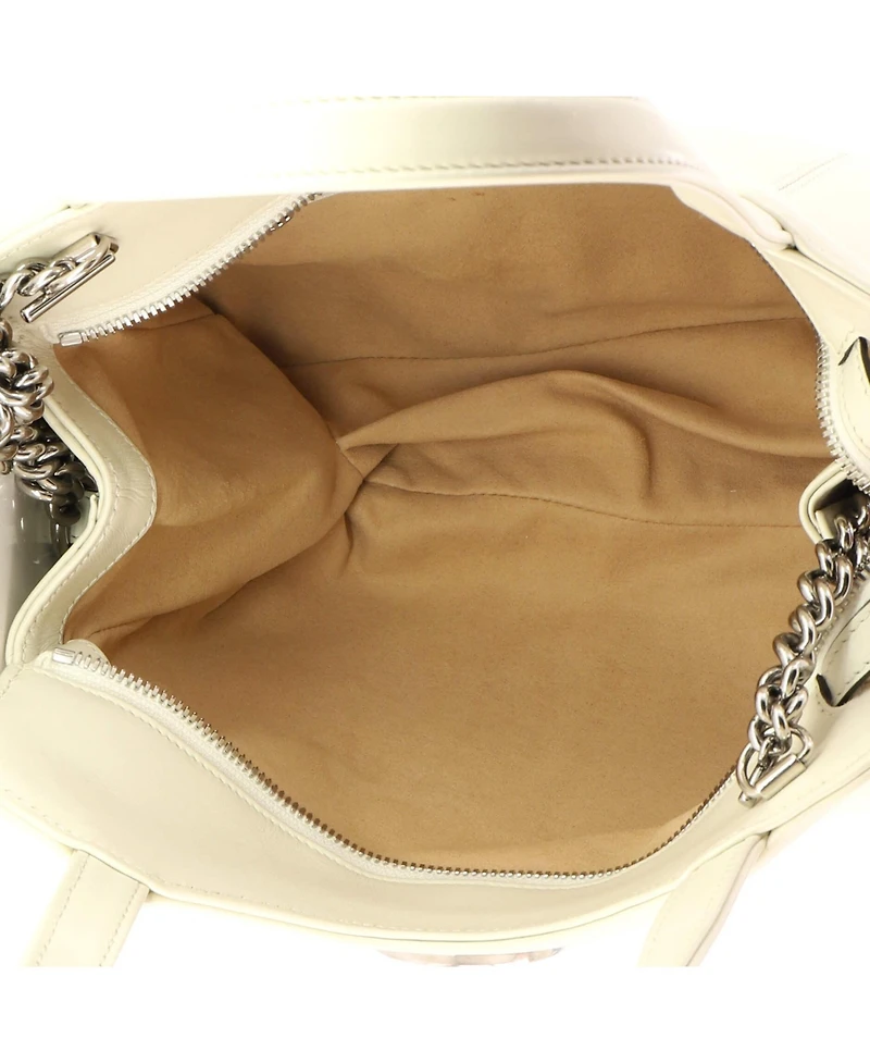 Pre-Owned Gucci Small Petite Gg Tote Quilted Leather