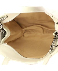 Pre-Owned Gucci Small Petite Gg Tote Quilted Leather