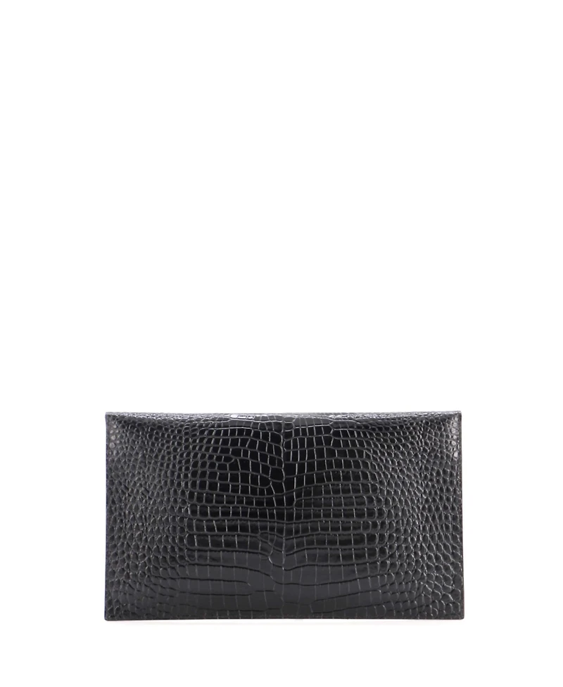 Pre-Owned Saint Laurent Uptown Pouch Embossed Leather