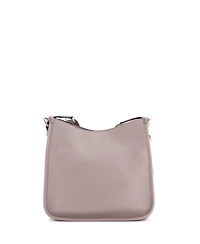 Pre-Owned Prada Medium Logo Strap Hobo Leather