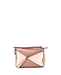 Pre-Owned Loewe Small Puzzle Bag Leather and Suede