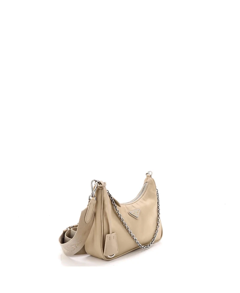 Pre-Owned Prada Small Re-Edition 2005 Shoulder Bag Tessuto