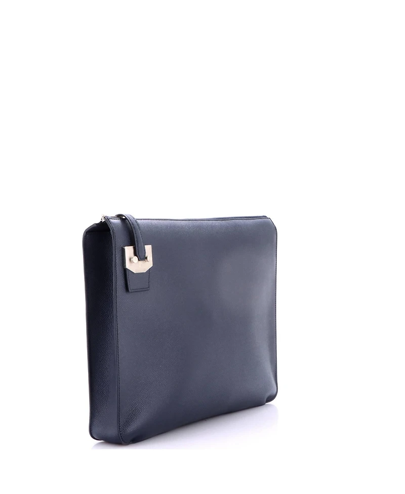 Pre-Owned Hermes CItyhall Pouch Epsom