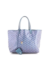 Pre-Owned Goyard Pm Saint Louis Tote Iridescent Coated Canvas