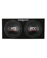 Mtx TNE212DV Terminator Dual 12-Inch 2000W Max Vented Subwoofer Enclosure