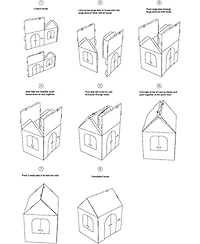 Easy Playhouse Police and Fire Station Color-Your-Own 1-Piece Playhouse, Ages 3+