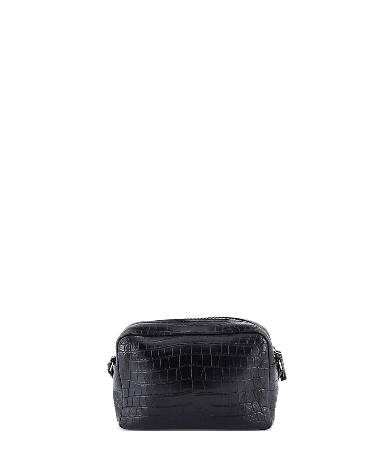 Pre-Owned Saint Laurent Small Lou Camera Bag Embossed Leather