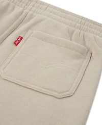 Levi's Boys' 4-7 Plaid Shirt and Joggers, 2-Piece Set