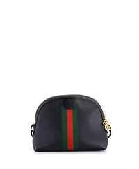 Pre-Owned Gucci Small Ophidia Dome Shoulder Bag Leather
