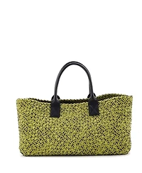 Pre-Owned Bottega Veneta Medium Cabat Tote Intrecciato Leather