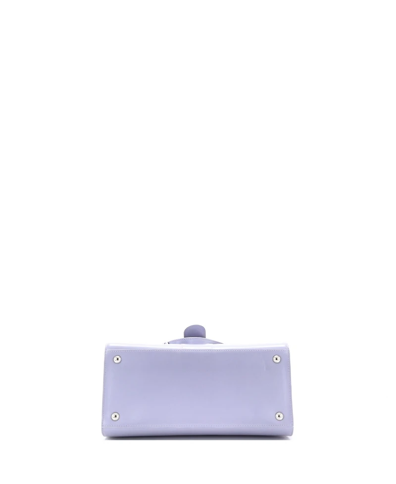 Pre-Owned Delvaux Mm Brillant Top Handle Bag Leather