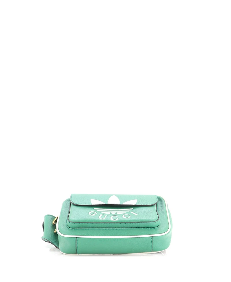 Pre-Owned Gucci x adidas Zip Belt Bag Leather