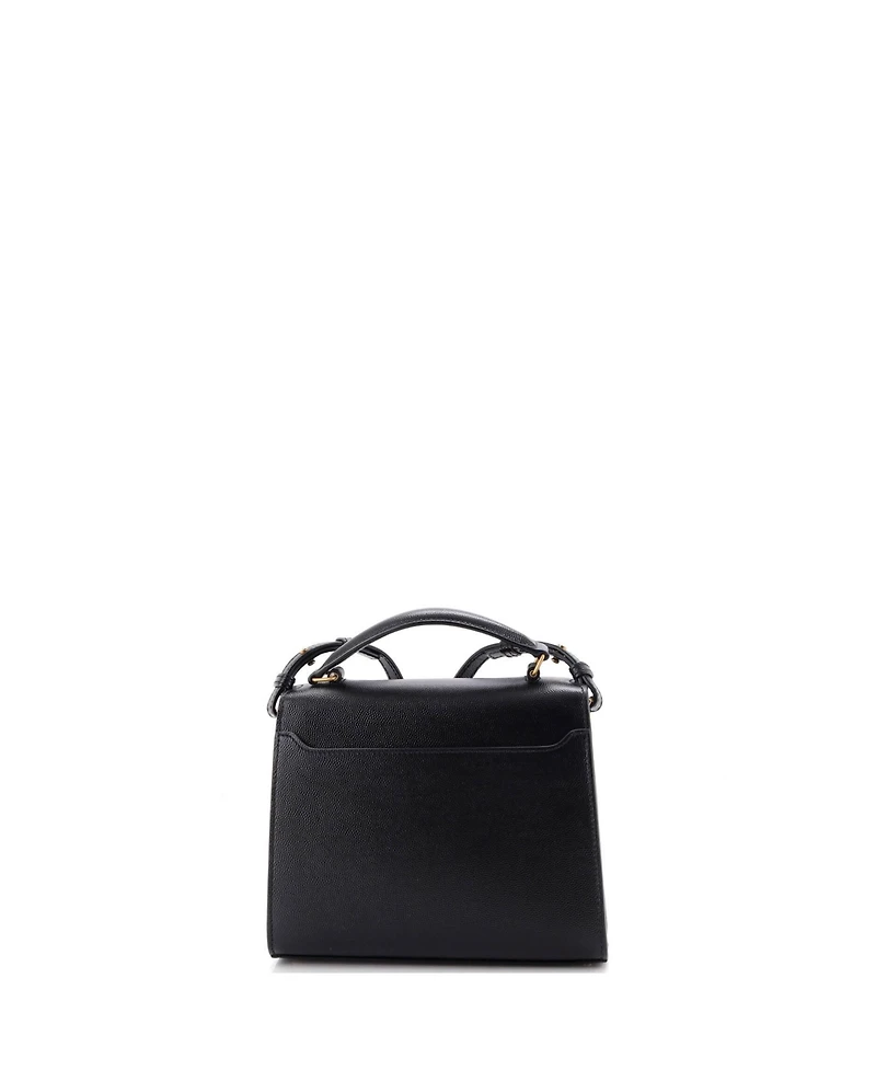 Pre-Owned Saint Laurent Mini Cassandra Top Handle Bag Leather