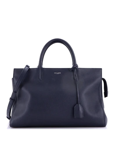 Pre-Owned Saint Laurent Medium Rive Gauche Cabas Leather