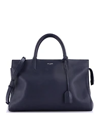 Pre-Owned Saint Laurent Medium Rive Gauche Cabas Leather
