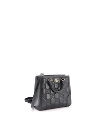 Pre-Owned Gucci Mini Gg Top Handle Tote Gg Matelasse Leather