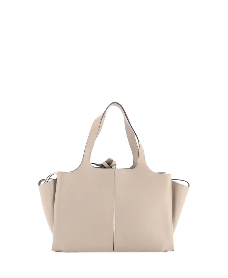 Pre-Owned Celine Medium Tri-Fold Shoulder Bag Smooth Calfskin