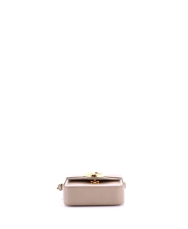 Pre-Owned Chloe Mini C Double Carry Bag Leather