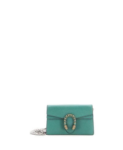 Pre-Owned Gucci Super Mini Dionysus Bag Leather